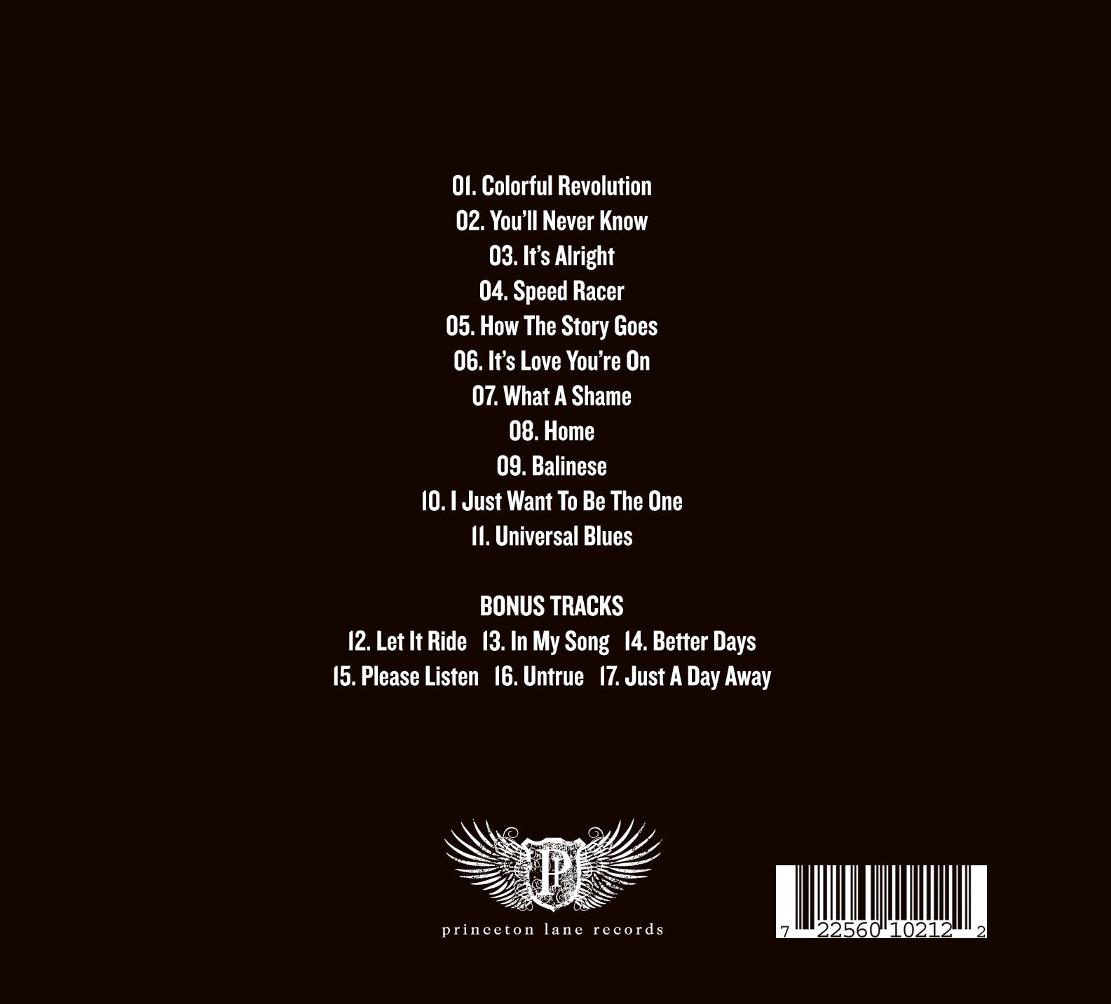 Universal Blues (2008, CD Reissue with 6 Bonus Tracks)